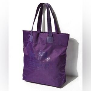 Coach Nylon X Leather Tote Bag
